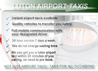 taxi rates luton 